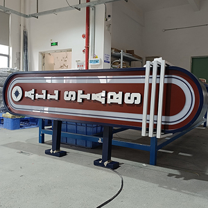 Custom 3D Logo Signboard Outdoor Advertising Channel Letters Signage <b>Led</b> Illuminated Business <b>Sign</b> - Product Image 2
