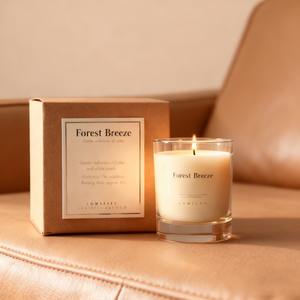 Bougies parfumées à la fleur LED sans flamme ou <span class=keywords><strong>massage</strong></span> de Noël pour <span class=keywords><strong>bougie</strong></span> Coffret personnalisable logo de luxe Déco Bougies parfumées - Product Image 3