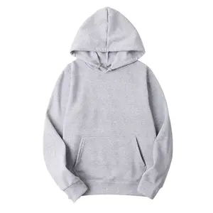 2025 Unisex Soft Custom Grey Hoodie Opciones de pedido grande para marca de invierno o UNIFORMES DE EQUIPO - Product Image 1