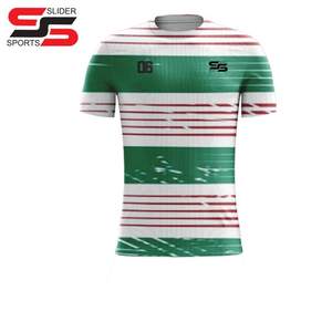 Maillot de football de haute qualité de vente chaude pour 100% polyester Design personnalisé maillot de football vêtements de sport - Product Image 2