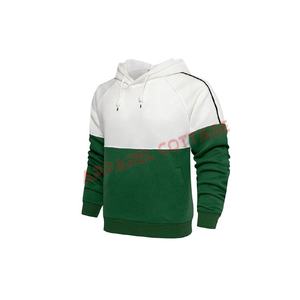 Premium Quality Plain 50%Cotton 50%<b>Polyester</b> <b>Hoodie</b> with White Strip Men's Fall Autumn Hoodies Panelled Oversized Hoodies Tops - Product Image 5