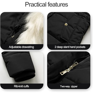 Woman <b>Jacket</b> Parkas Winter <b>Women</b> <b>Puffer</b> Bubble Coat <b>Cropped</b> Clothing Streetwear - Product Image 5