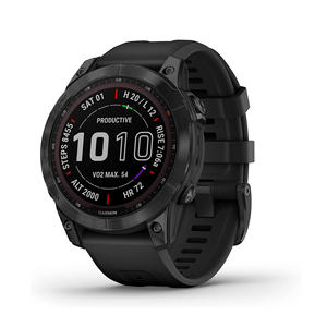 100% Geenuine Feenix 7X Pro 51mm Saapphire Soolar GPS Waatch Caarbon Graay DLC Titaniumm Caase - Product Image 1