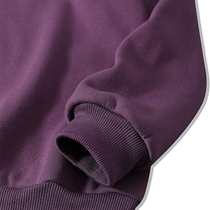 Sudadera Personalizada OEM Unisex 100% Algodón, Cuello Redondo, Felpa Francesa, Hombros Caídos, Transpirable y Ecológica - Product Image 3