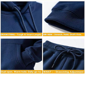 Chándal Transpirable para Hombre en Oferta Online, Chándal Deportivo para Hombre, Chándal de Calle para Hombre, Chándal de Algodón y Poliéster para Hombre - Product Image 3