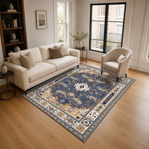 Tapis RUGS DEPOT LXDP-1003, vente en gros, gris anthracite, tapis traditionnel oriental imprimé numériquement, lavable en machine, chenille, antidérapant - Product Image 2