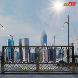 Porte principale en acier élégant pour maisons ou villas modernes, fournisseur sécurisé et durable du Vietnam avec service de modélisation 3D - Product Image 5