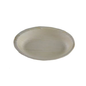 Platos desechables ecológicos de alta calidad, diseño de hoja de palma, papel biodegradable, precio al por mayor, sostenibilidad - Product Image 1