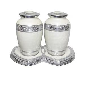 Urna Funeraria de Cerámica Metálica Personalizada de Alta Demanda, Contenedor de Cenizas para Servicios Conmemorativos, Disponible a Precio de Fábrica - Product Image 4