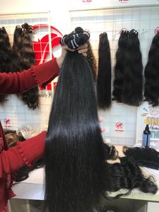 Article chaud 100% paquets de cheveux crus vierges Extensions de cheveux raides soyeux doux de haute qualité Cheveux raides naturels - Product Image 3