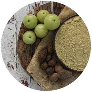 El polvo Ayurvédico Triple Blend Triphala para el equilibrio de la salud y la claridad, úselo a diario y sienta el cambio Triphala de por vida - Product Image 1