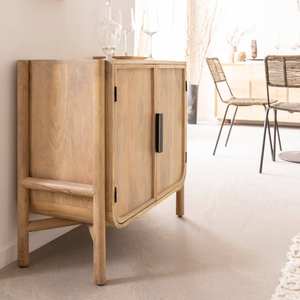 Aparador pequeño de madera de mango Nova - Product Image 4