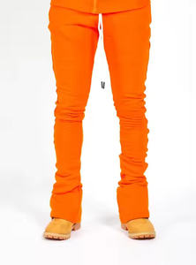 กางเกงวอร์มผ้าคอตตอนสำหรับผู้ชายกางเกงวอร์มผ้าคอตตอนทรงสกินนี่พิมพ์โลโก้สำหรับใส่วิ่ง - Product Image 2