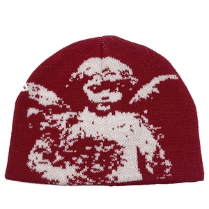 OEM diseño 3D bordado estilo de la calle Unisex adulto ajustable Beanie sombreros 100% acrílico dibujos animados camuflaje arcos personaje - Product Image 2