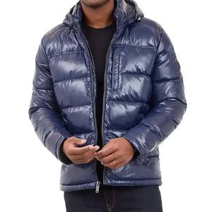Gran oferta, chaqueta acolchada de diseñador, personalizada, suave, impermeable, para exteriores, de talla grande, Burbuja, para hombre, a la moda, cálido, para invierno, con cuello levantado, 2026 - Product Image 4