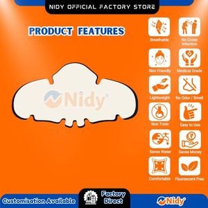 NIDY Patch de nez jetable en forme de papillon pour les soins à domicile Literie d'hygiène personnelle Masque de protection Soins de la peau - Product Image 2
