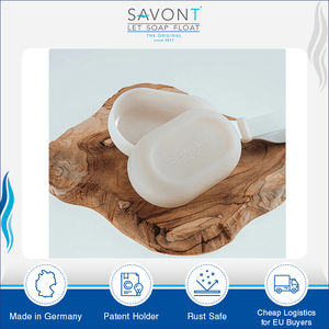 Boîte de savon magnétique en plastique recyclé de qualité supérieure fabriquée dans le monde entier, système de savon flottant à un prix imbattable - Product Image 2