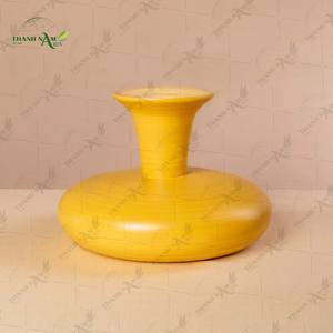 Jarrón de Mesa de Bambú Enrollado, Hecho a Mano, Personalizable, Estilo Art Deco, Ecológico, Duradero y Decorativo - Product Image 4