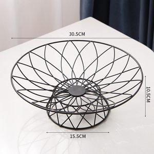 Elegant <b>Wire</b> Metal Fruit <b>Basket</b> Holder for Kitchen Countertop <b>Storage</b> Ideal for Modern Home Decor and Organization - Product Image 6
