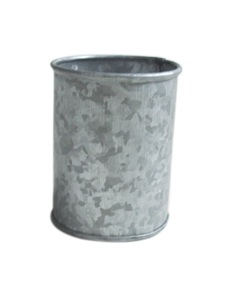 modern style garden decorative flower planting tub oval planter gardening plant pot modern metal flower pot and <b>vases</b> - Product Image 4