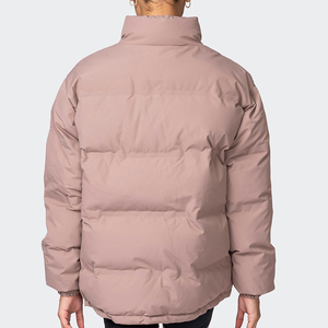 แจ็กเก็ตขนเป็ดแขนยาวมีซิปรูดสำหรับผู้หญิงเสื้อแจ็คเก็ตขนเป็ดแขนยาวสำหรับฤดูหนาว - Product Image 4