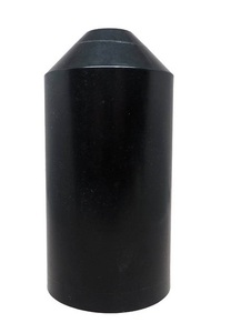 <b>Black</b> Waterproof Heat Shrink End Cap <b>Seals</b> Adhesive-Lined Cable Terminal Cables and Wires - Product Image 4