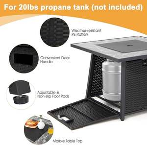 Vente en gros de meubles d'extérieur en osier de style moderne pour patios resorts hospitalité du Vietnam pour utilisation en entrepôt - Product Image 6