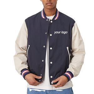 เสื้อแจ็กเก็ตเบสบอลเลตเตอร์2025สำหรับฤดูหนาวเสื้อโค้ทผ้ากำมะหยี่ปักโลโก้เสื้อแจ็คเก็ตเฮฟวี่เวท - Product Image 1