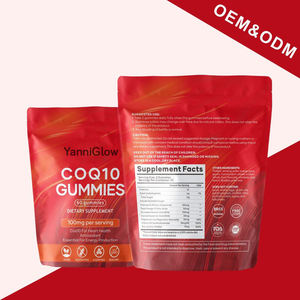 YanniGlow OEM ODM Integratori Antiossidanti per la Salute del Cuore e l'Energia, Caramelle Gommose COQ10 con Vitamine 400mg per Adulti - Product Image 5