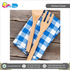 Collection exclusive de serviettes de cuisine de golf de taille 100% coton personnalisées à motif solide de luxe d'Inde au prix d'usine direct - Product Image 3