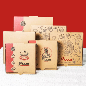 <span class=keywords><strong>Cajas</strong></span> <span class=keywords><strong>de</strong></span> <span class=keywords><strong>Pizza</strong></span> para Entrega con Diseño <span class=keywords><strong>de</strong></span> Logotipo Personalizado, Impresas, <span class=keywords><strong>de</strong></span> 7, 8, 9, 10, 12, 15, 16 y 18 Pulgadas, Tamaños <span class=keywords><strong>33x33</strong></span> y 40x40 - Product Image 1