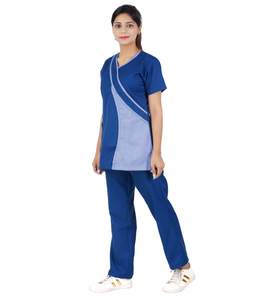 Uniforme médico para mujer, uniforme de poliéster y algodón de alta calidad con logotipo personalizado para enfermería, Hospital y clínica médica - Product Image 4