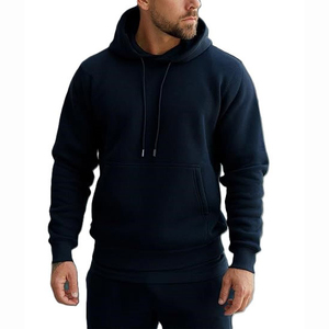 Survêtements d'hiver unisexes légers de qualité supérieure 2025, 100 % polyester respirant, vêtements de jogging décontractés en polaire, motif uni - Product Image 3