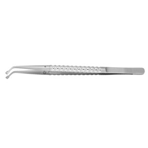 Pinzas de ortodoncia de unión directa, pinzas curvas de acción cruzada para brackets, herramienta quirúrgica de mano con agarre antideslizante, fabricante de Pakistán - Product Image 3