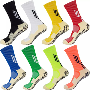 Calcetines de fútbol con logotipo impreso personalizado, el mejor diseño unisex con Calcetines antideslizantes, calcetines atléticos antibacterianos OEM - Product Image 6