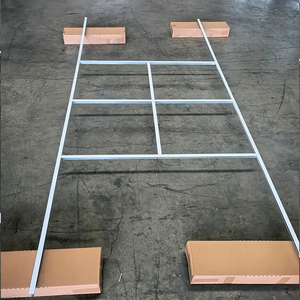 Cadre de grille de plafond <span class=keywords><strong>Fut</strong></span> T Bar 24x38 Système de plafond à quille peinte pour projet de construction de carreaux de plafond tombant - Product Image 4