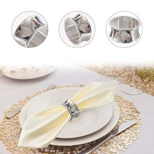 Servilletero de latón hecho a mano rústico accesorio de mesa decorativo para el hogar comedor cafés o restaurante Decoración - Product Image 6