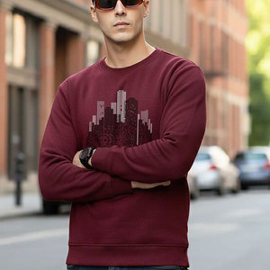 Sudadera Personalizada al por Mayor para Hombre, Manga Larga, Cuello Redondo, Sudadera de Alta Calidad para Hombre - Product Image 1
