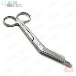 Ciseaux Lister pour pansements, 6 pièces, lames courbes en acier inoxydable, manuels, haute qualité, certifiés CE, taille personnalisée, revêtement de couleur différente - Product Image 6