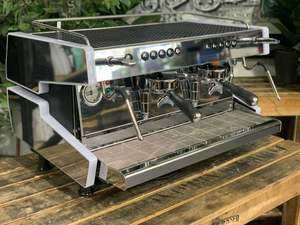 Cafetera Espresso Blanca y de Acero Inoxidable - Product Image 2