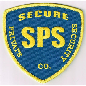 Badges de sécurité personnalisés en feutre non tissé Sentinel Patrol avec attache à épingle de sûreté - Product Image 5
