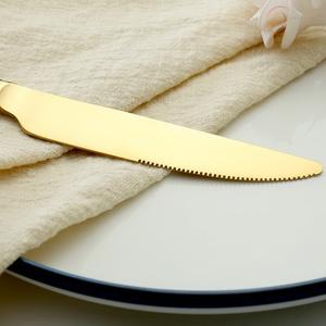 Ensemble de couverts de luxe écologiques en acier inoxydable pour restaurants et fêtes |   Couverts de qualité professionnelle avec couleurs personnalisées - Product Image 4