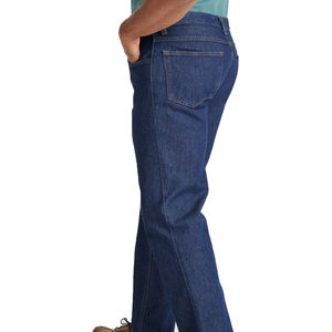 กางเกงยีนส์ผ้ายีนส์สลิมฟิตสำหรับผู้ชายกางเกงสไตล์สตรีทเอวกลางแบบคลาสสิกสำหรับ2025โลโก้ขนาดใหญ่พิเศษออกแบบได้ตามต้องการ - Product Image 4