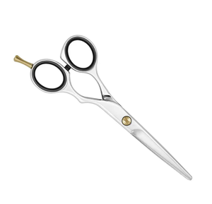 Fancy Scissor Hair Shears 5.5" Razor <b>Edged</b> Durable Hair Cutting <b>Tools</b> Stainless Steel Barber Hair Scissors - Product Image 3