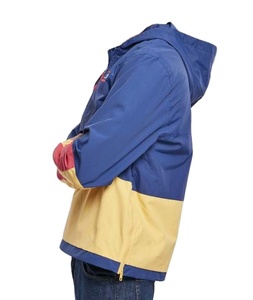 Veste coupe-vent d'été pour homme grande taille, personnalisable OEM, respirante, imperméable, en nylon, avec fermeture éclair, vente en gros, vêtements vierges pour l'extérieur - Product Image 4