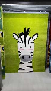 Tapis moderne de haute qualité en polypropylène à motifs floraux, rembourré, pour enfants, tissé à la machine, à poils longs, avec support en jute, pour salon et maison - Product Image 4