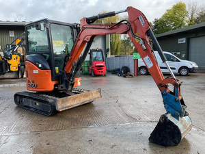 รถขุดตีนตะขาบ Kubota ZX26U ของแท้จากญี่ปุ่น ขนาด 2 ตัน รถขุดขนาดเล็ก Kubota U20 มือสอง รุ่น Kubota U17 20 25 30 ขนาด 1.7 ตัน 2 ตัน 2.5 ตัน 3 ตัน - Product Image 2