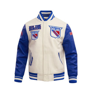 Vestes de sport d'hiver pour hommes de qualité supérieure, respirantes, coupe-vent, réversibles, avec broderie chenille personnalisée sur le devant - Product Image 5