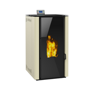 Alta calidad 1,3-4,4 kg/h Pellets Consumo 93.3% Eficiencia Estufa de pellets independiente Calefacción moderna única Precio razonable - Product Image 1