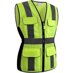 Gilet de travail de construction Gilet de travail multifonctionnel pour la pêche en plein air Gilet de travail multi-poches pour hommes - Product Image 5